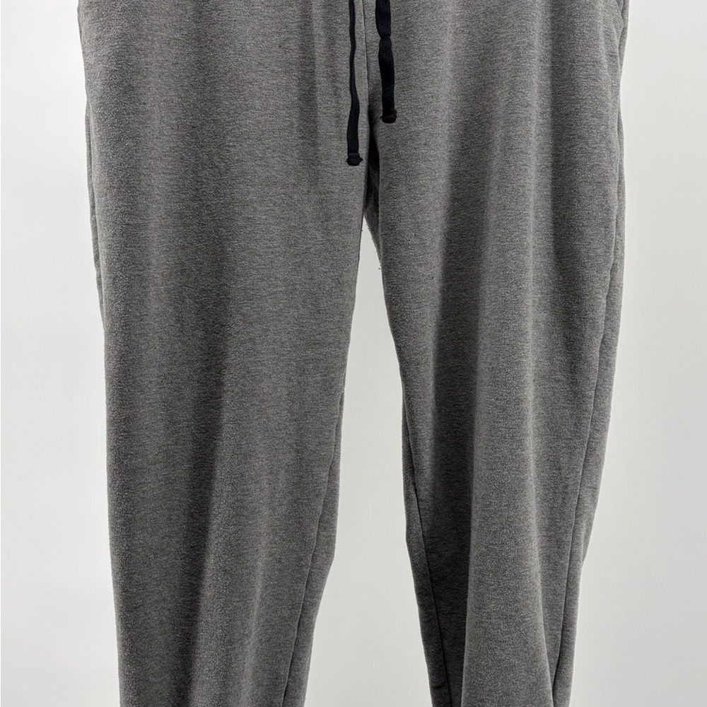 Vintage PINK Chicago Joggers Women's Size Large Gray & Black Drawstring Waist